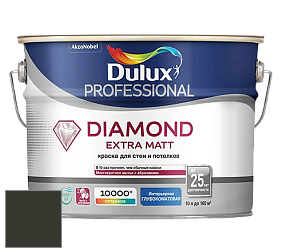 Краска DULUX LUXIUM DIAMOND EXTRA MATT глубокоматовая краска цвет RAL 6008 