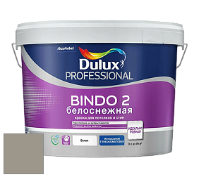 Краска DULUX LUXIUM BINDO 2 глубокоматовая краска цвет 46YY 33/057 Elephant Tail
