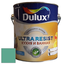 Краска DULUX LUXIUM ULTRA RESIST КУХНЯ И ВАННАЯ матовая ультрастойкая краска цвет 30GG 33/275 Southern Forest