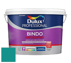 Краска DULUX LUXIUM BINDO НЕГОРЮЧАЯ 9л глубокоматовая краска цвет NCS S 3050-B50G 