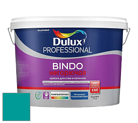 Краска DULUX LUXIUM BINDO НЕГОРЮЧАЯ 9л глубокоматовая краска цвет 79GG 27/362 Dramatic Sea