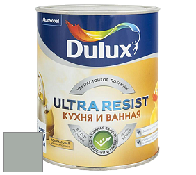 Краска DULUX LUXIUM ULTRA RESIST КУХНЯ И ВАННАЯ полуматовая ультрастойкая краска цвет NCS S 3005-G 
