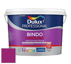 Краска DULUX LUXIUM BINDO НЕГОРЮЧАЯ 9л глубокоматовая краска цвет RAL 4006 