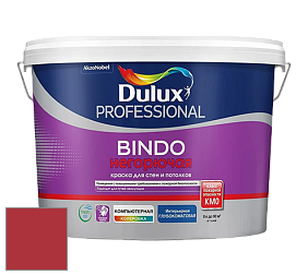 Краска DULUX LUXIUM BINDO НЕГОРЮЧАЯ 9л глубокоматовая краска цвет RAL 3031 