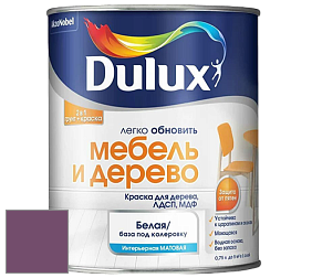 Краска DULUX LUXIUM МЕБЕЛЬ И ДЕРЕВО матовая краска цвет 90RB 12/225 Casa Royale