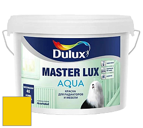 Краска DULUX LUXIUM MASTER LUX AQUA полуглянцевая краска цвет 45YY 64/787 Buttercup fool 1