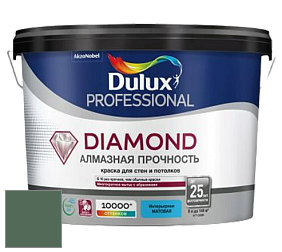 Краска DULUX LUXIUM DIAMOND MATT матовая краска цвет NCS S 6020-G10Y 