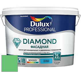 Краска DULUX LUXIUM DIAMOND ФАСАДНАЯ матовая краска цвет NCS S 0565-G10Y 