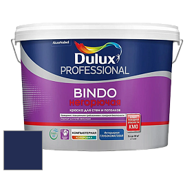 Краска DULUX LUXIUM BINDO НЕГОРЮЧАЯ 9л глубокоматовая краска цвет RAL 5013 