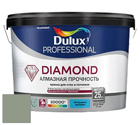 Краска DULUX LUXIUM DIAMOND MATT матовая краска цвет NCS S 4010-G30Y 