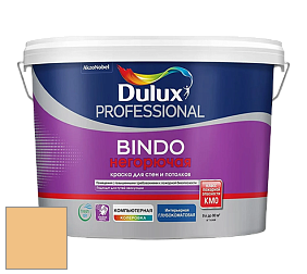 Краска DULUX LUXIUM BINDO НЕГОРЮЧАЯ 9л глубокоматовая краска цвет 25YY 62/353 Day Star