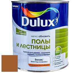 Краска DULUX LUXIUM ПОЛЫ И ЛЕСТНИЦЫ полуглянцевая краска цвет 75YR 18/393 Seville Dream