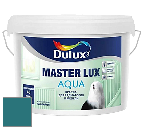 Краска DULUX LUXIUM MASTER LUX AQUA полуглянцевая краска цвет 10BG 14/268 