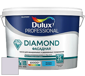 Краска DULUX LUXIUM DIAMOND ФАСАДНАЯ матовая краска цвет NCS S 1010-R50B 