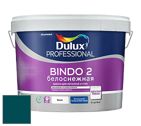 Краска DULUX LUXIUM BINDO 2 глубокоматовая краска цвет 17BG 08/158 Lush Seaweed