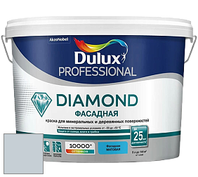 Краска DULUX LUXIUM DIAMOND ФАСАДНАЯ матовая краска цвет 10BB 64/052 