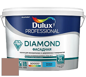 Краска DULUX LUXIUM DIAMOND ФАСАДНАЯ матовая краска цвет NCS S 4020-Y70R 