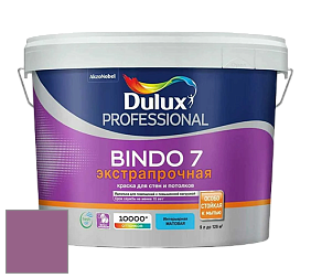 Краска DULUX LUXIUM BINDO 7 Экстрапрочная матовая краска цвет 10RR 19/279 
