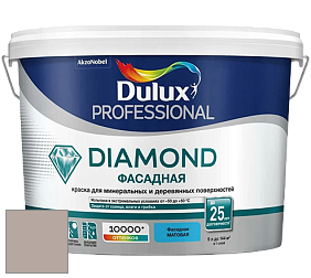 Краска DULUX LUXIUM DIAMOND ФАСАДНАЯ матовая краска цвет 80YR 42/073 Velvet truffle 4