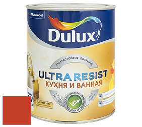 Краска DULUX LUXIUM ULTRA RESIST КУХНЯ И ВАННАЯ полуматовая ультрастойкая краска цвет 30YR 18/596 Cherry Sensation