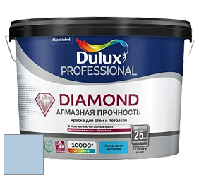 Краска DULUX LUXIUM DIAMOND MATT матовая краска цвет 18BB 59/133 Lily Blue