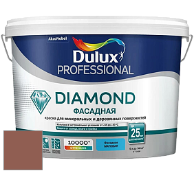 Краска DULUX LUXIUM DIAMOND ФАСАДНАЯ матовая краска цвет NCS S 5030-Y70R 