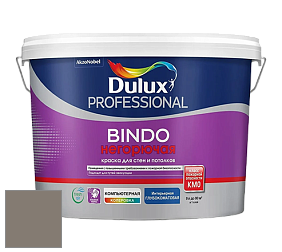 Краска DULUX LUXIUM BINDO НЕГОРЮЧАЯ 9л глубокоматовая краска цвет 02YY 22/055 Clay Oven