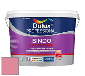 Краска DULUX LUXIUM BINDO НЕГОРЮЧАЯ 9л глубокоматовая краска цвет 63RR 39/350 Destiny