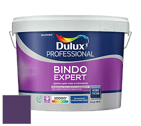 Краска DULUX LUXIUM BINDO EXPERT глубокоматовая краска цвет 43RB 07/249 Proper Purple