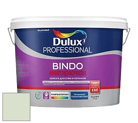 Краска DULUX LUXIUM BINDO НЕГОРЮЧАЯ 9л глубокоматовая краска цвет 30GY 75/105 Cascading Water
