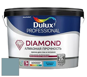 Краска DULUX LUXIUM DIAMOND MATT матовая краска цвет 50BG 32/114 Balkan Sea
