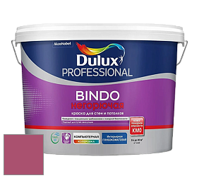 Краска DULUX LUXIUM BINDO НЕГОРЮЧАЯ 9л глубокоматовая краска цвет 50RR 17/372 Romanesque