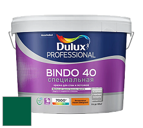 Краска DULUX LUXIUM BINDO 40 Специальная полуглянцевая краска цвет 12GG 10/310 Swiss Pine