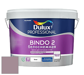 Краска DULUX LUXIUM BINDO 2 глубокоматовая краска цвет 30RR 30/103 Sonata