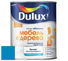 Краска DULUX LUXIUM МЕБЕЛЬ И ДЕРЕВО матовая краска цвет 99BG 22/432 Wind Tick