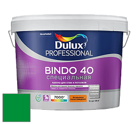Краска DULUX LUXIUM BINDO 40 Специальная полуглянцевая краска цвет RAL 6037 