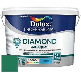 Краска DULUX LUXIUM DIAMOND ФАСАДНАЯ матовая краска цвет 10GG 15/346 Eleanor's Emerald