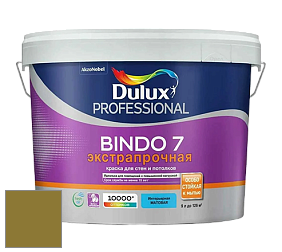 Краска DULUX LUXIUM BINDO 7 Экстрапрочная матовая краска цвет 45YY 19/400 