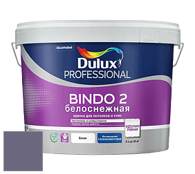 Краска DULUX LUXIUM BINDO 2 глубокоматовая краска цвет RAL 4012 
