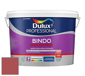 Краска DULUX LUXIUM BINDO НЕГОРЮЧАЯ 9л глубокоматовая краска цвет 00YR 17/365 Rose Revolution