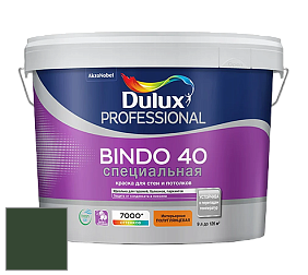 Краска DULUX LUXIUM BINDO 40 Специальная полуглянцевая краска цвет RAL 6020 