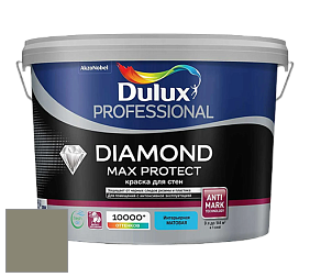 Краска DULUX LUXIUM DIAMOND MAX PROTECT матовая краска цвет NCS S 5010-G70Y 