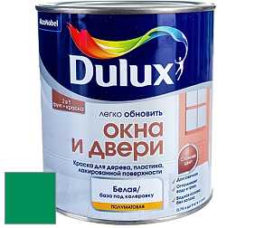 Краска DULUX LUXIUM ОКНА И ДВЕРИ полуматовая краска цвет NCS S 2565-G 