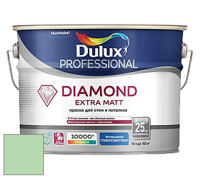 Краска DULUX LUXIUM DIAMOND EXTRA MATT глубокоматовая краска цвет RAL 6019 