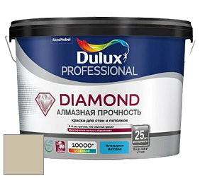 Краска DULUX LUXIUM DIAMOND MATT матовая краска цвет 52YY 55/131 Grey Lounge