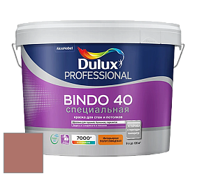 Краска DULUX LUXIUM BINDO 40 Специальная полуглянцевая краска цвет 30YR 24/284 