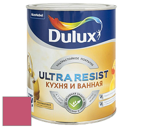 Краска DULUX LUXIUM ULTRA RESIST КУХНЯ И ВАННАЯ полуматовая ультрастойкая краска цвет 83RR 23/486 Rose trellis 1
