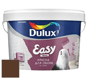 Краска DULUX LUXIUM EASY матовая краска цвет RAL 8011 