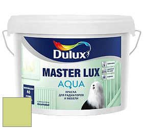Краска DULUX LUXIUM MASTER LUX AQUA полуглянцевая краска цвет 90YY 65/374 
