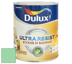 Краска DULUX LUXIUM ULTRA RESIST КУХНЯ И ВАННАЯ полуматовая ультрастойкая краска цвет 90GY 59/305 